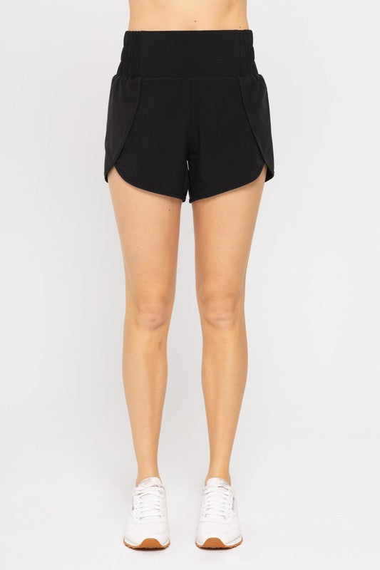 Highwaist Athleisure Split Shorts