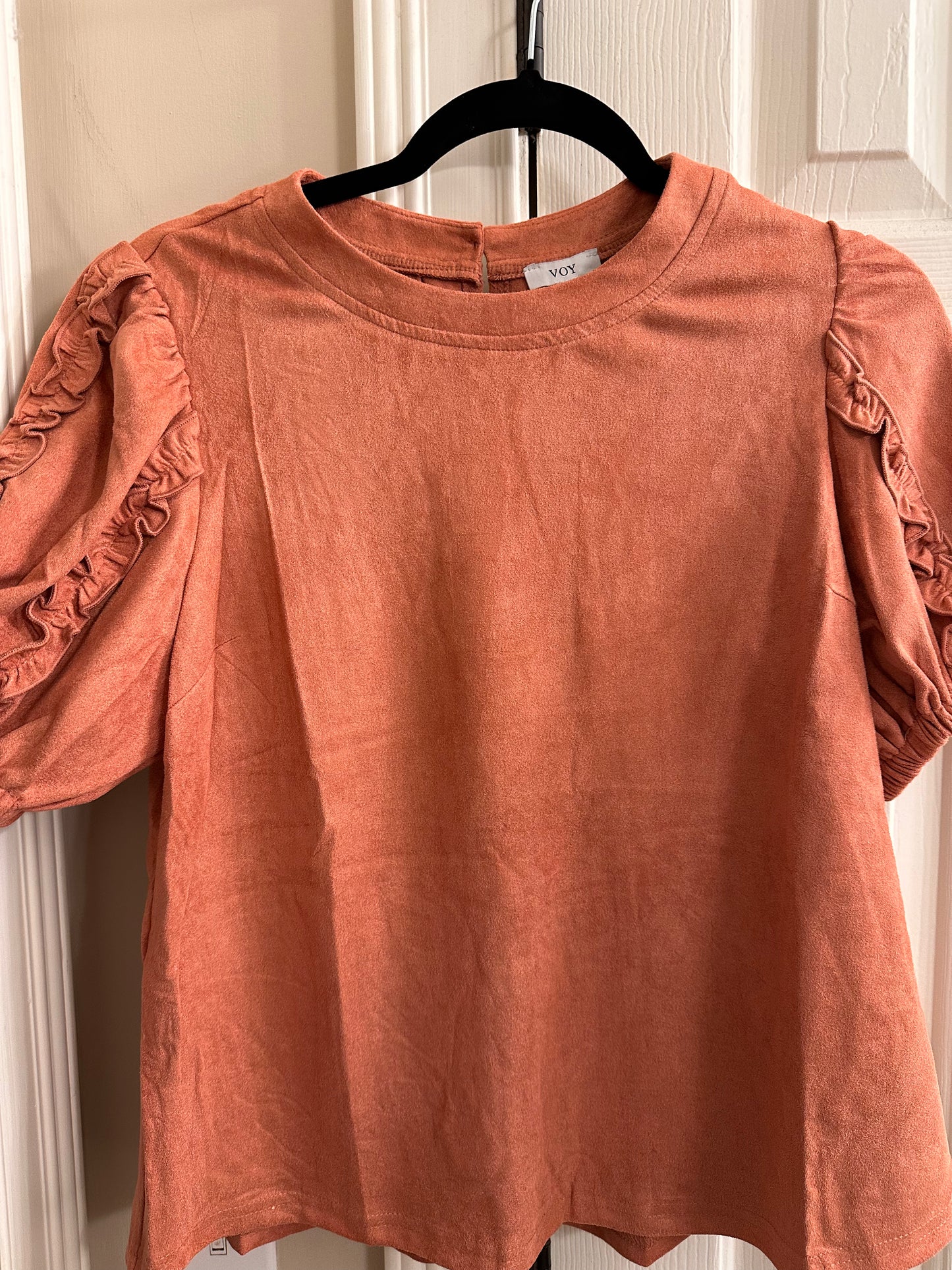 Suede Top
