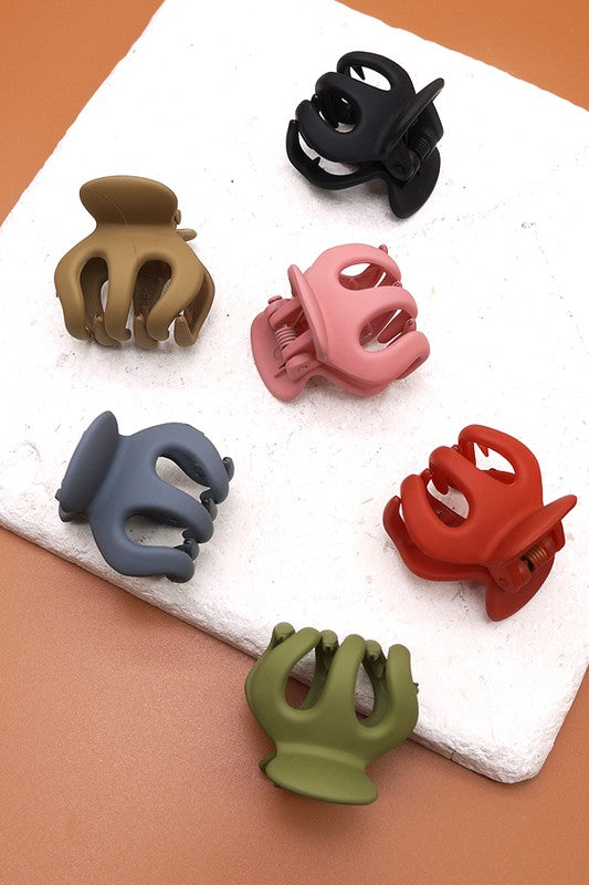 Mini Mushroom Hair Claw