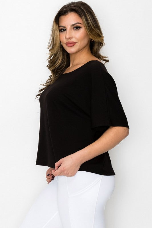 Sporty Crossover Top