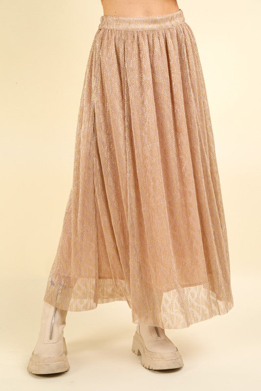 Printed Comfy Midi Dress