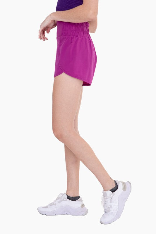 Highwaist Athleisure Split Shorts