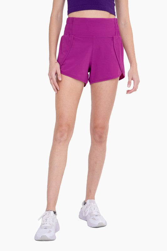 Highwaist Athleisure Split Shorts