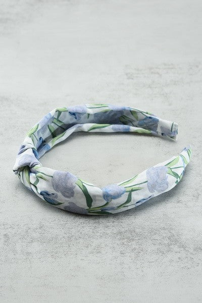 SIGNATURE KNOTTED HEADBAND HAIR BAND