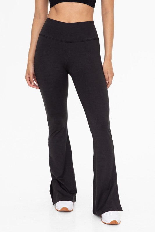 Mono B - High Waist Flare Leggings
