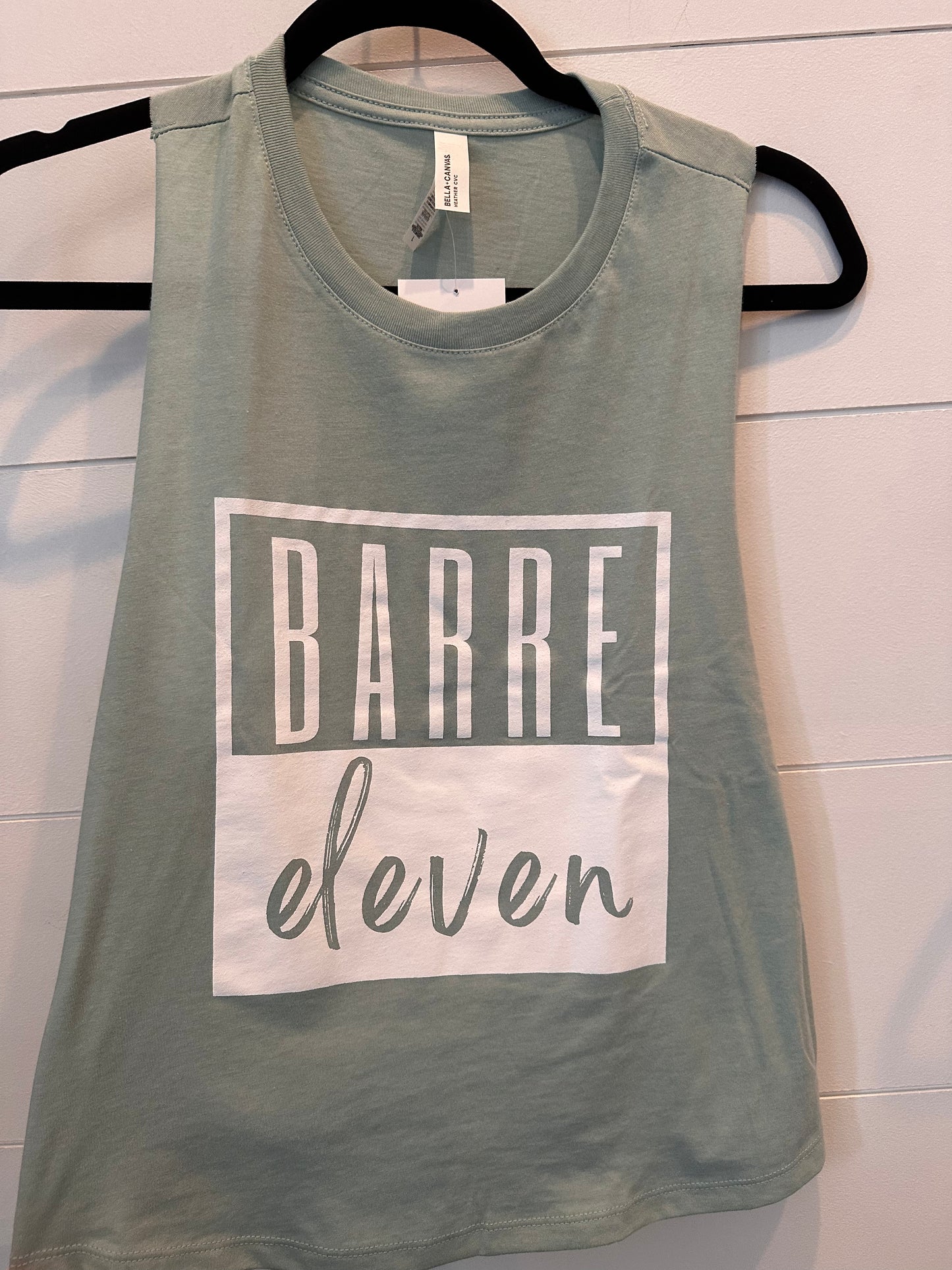 Barre 11 Square logo cropped tank