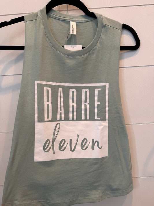 Barre 11 Square logo cropped tank
