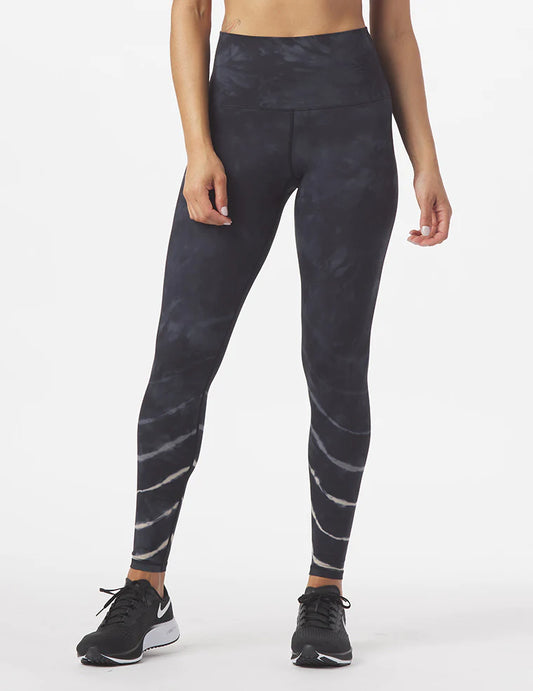 Pure Legging Linear Tie Dye
