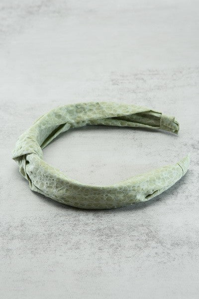 SIGNATURE KNOTTED HEADBAND HAIR BAND